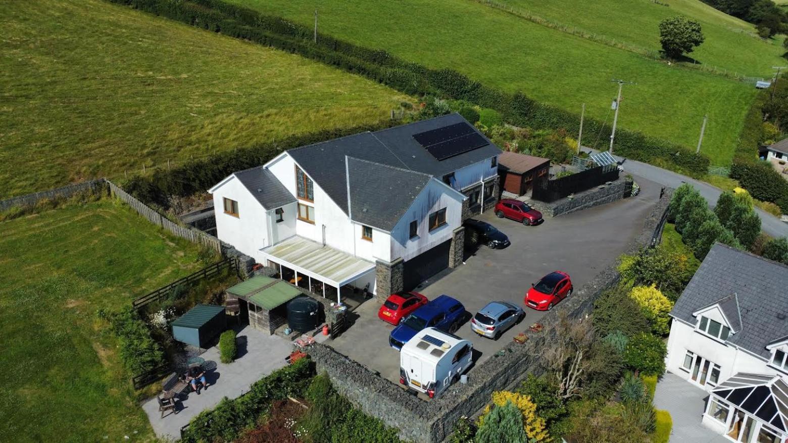 Bed and Breakfast Y Grange Llanfihangel-y-Creuddyn Esterno foto
